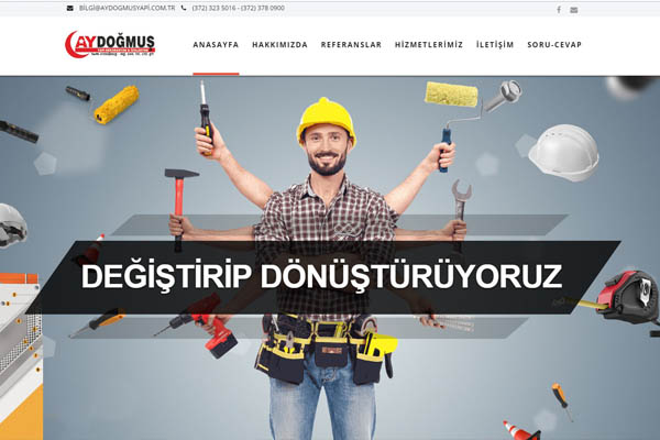 Aydoğmuş Yapı Website